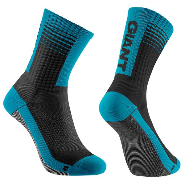 Giant Transcend Socks - black/blue