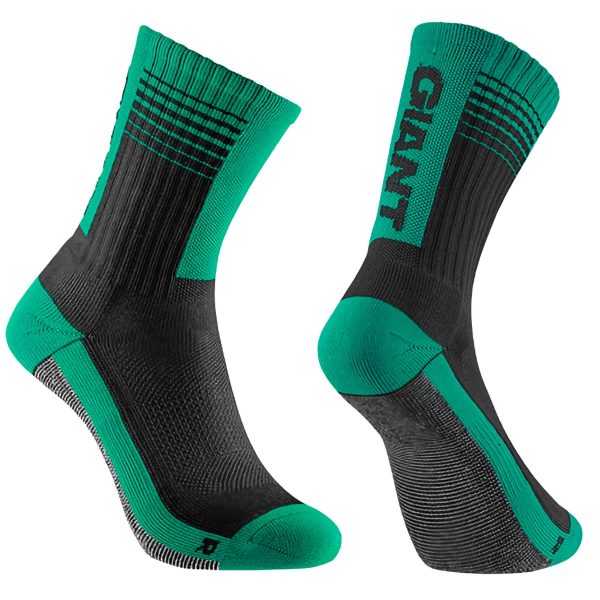 Giant Transcend Socks - black/green