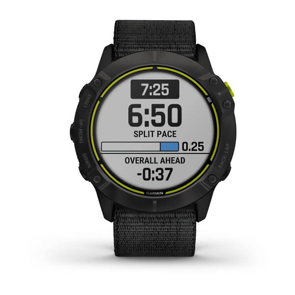 Garmin Enduro (Carbon Gray DLC Titanium with Black UltraFit Nylon Strap)