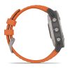 Garmin Fenix 6 - Pro Sapphire Edition (Titanium with Ember Orange Band)