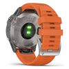 Garmin Fenix 6 - Pro Sapphire Edition (Titanium with Ember Orange Band)