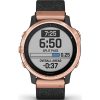 Garmin Fenix 6S - Pro Sapphire Edition (Rose Gold-Tone with Heathered Black Nylon Band)