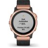 Garmin Fenix 6S - Pro Sapphire Edition (Rose Gold-Tone with Heathered Black Nylon Band)