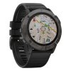 Garmin Fenix 6X - Pro Sapphire Edition (Carbon Grey DLC with Black Band)