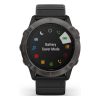 Garmin Fenix 6X - Pro Sapphire Edition (Carbon Grey DLC with Black Band)