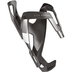 Elite Vico Carbon Bottle Cage – matte black/white