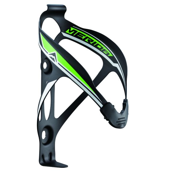 Merida Alloy Bottle Cage – black (green/white)