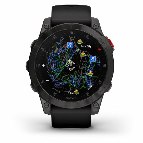 Garmin Epix (Gen 2) (Sapphire - Black Titanium)