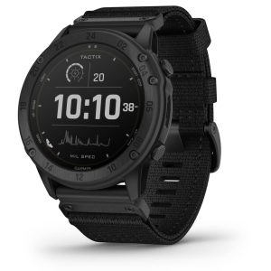 Garmin Tactix Delta - Solar Edition (Solar-powered Tactical GPS Watch with Nylon Band)