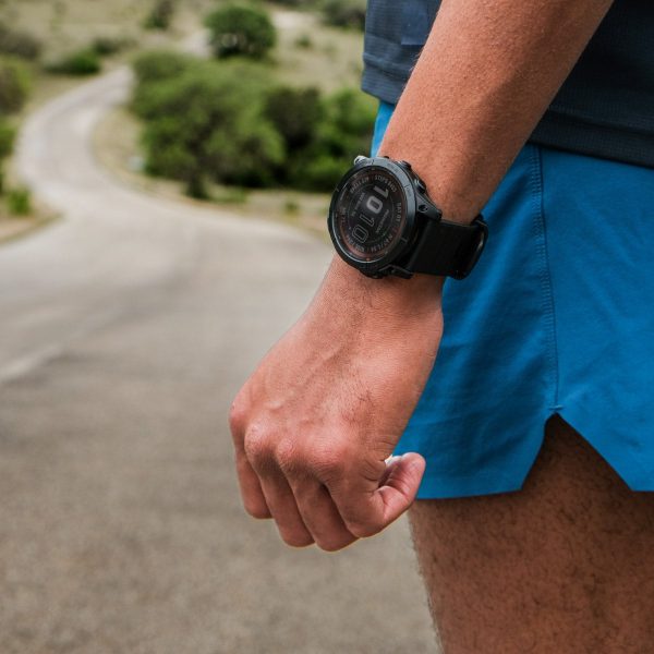 Garmin Fenix 7 – Sapphire Solar Edition (Black DLC Titanium with Black Band)
