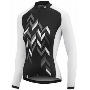 Liv Accelerate Long Sleeve Jersey - Black/White