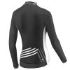Liv Accelerate Mid-Thermal Long Sleeve Jersey - Black/White