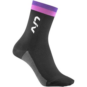 Liv Race Day Socks - black/purple/hot pink