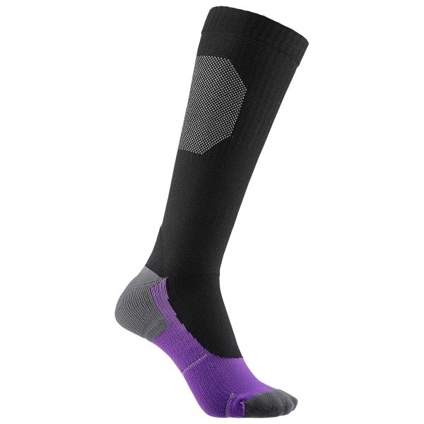 Liv Serene Compression Socks - black/purple