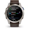 Garmin D2 Mach 1 (Aviator Smartwatch with Oxford Brown Leather Band)