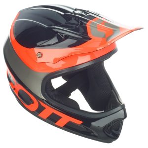 Scott Spartan Helmet - black/orange