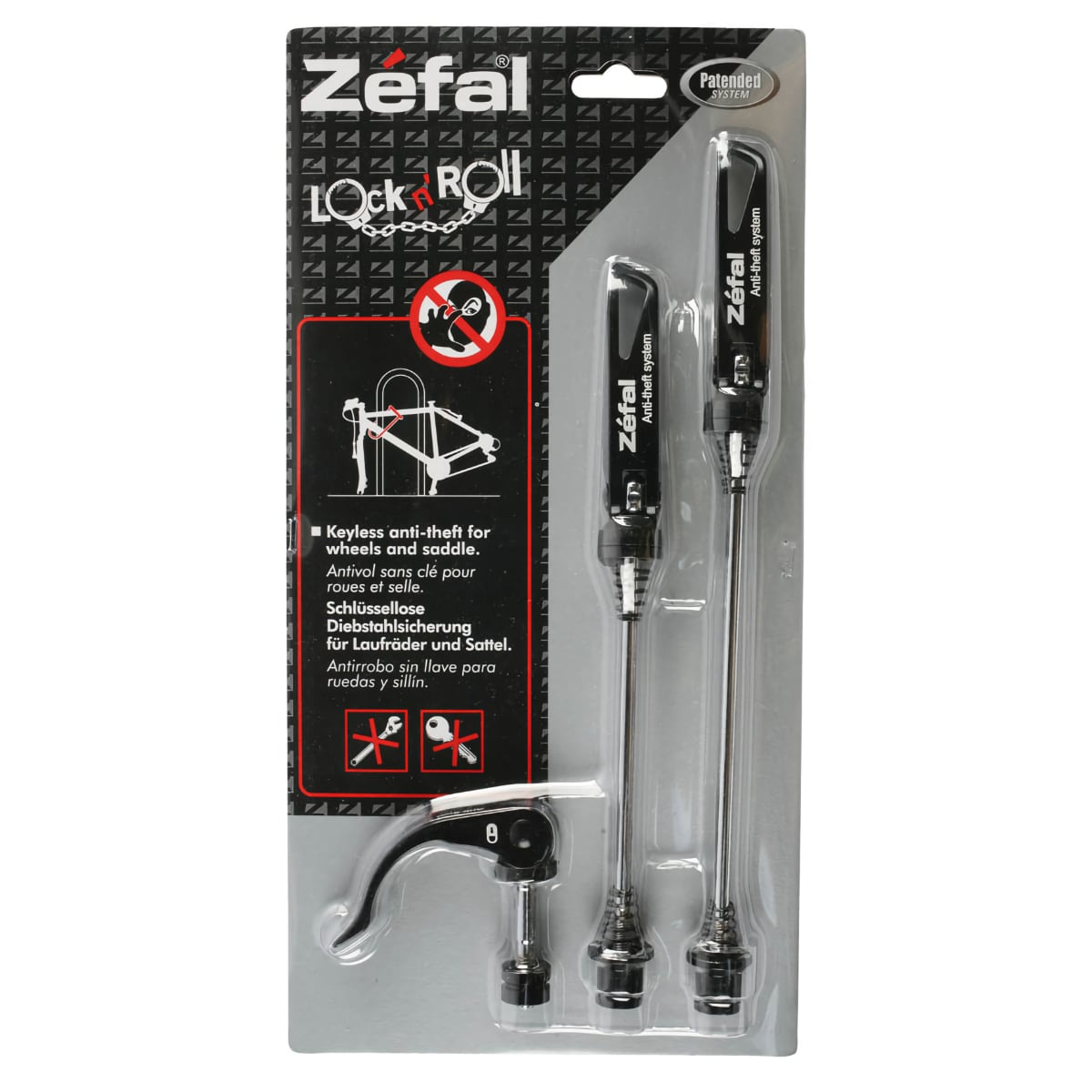 Zefal Lock'n Roll: Le top des antivols pour roues et selle de vélo 