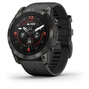 Garmin Epix Pro (Gen 2) 51mm – Sapphire Edition (Carbon Grey DLC Titanium with Black Band)