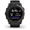 Garmin Fenix 7X Pro – Sapphire Solar Edition (Carbon Gray DLC Titanium with Black Band)