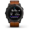 Garmin Epix Pro (Gen 2) 51mm – Sapphire Edition (Carbon Grey DLC Titanium with Chestnut Leather Band)