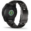 Garmin Fenix 7X Pro – Sapphire Solar Edition (Carbon Gray DLC Titanium with Vented Titanium Bracelet)