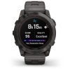 Garmin Fenix 7X Pro – Sapphire Solar Edition (Carbon Gray DLC Titanium with Vented Titanium Bracelet)