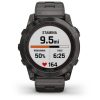 Garmin Fenix 7X Pro – Sapphire Solar Edition (Carbon Gray DLC Titanium with Vented Titanium Bracelet)