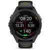Garmin Forerunner 265S (Black Bezel and Case with Black/Amp Yellow Silicone Band)