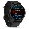 Garmin Venu 3 (Slate stainless steel bezel with black case and silicone band)