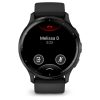 Garmin Venu 3 (Slate stainless steel bezel with black case and silicone band)