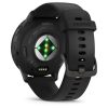 Garmin Venu 3 (Slate stainless steel bezel with black case and silicone band)